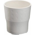 Verre végétal réutilisable Lilitouch blanc 20 cl - par 18