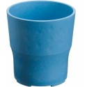 Verre végétal réutilisable Lilitouch bleu 20 cl - par 18