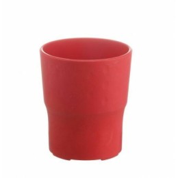 Verre végétal réutilisable Lilitouch rouge 16 cl - par 18
