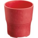 Verre végétal réutilisable Lilitouch rouge 20 cl - par 18