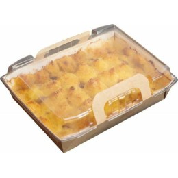 Boite panier carton + couvercle PP 50 cl - par 25