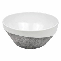 Saladier urban effet béton mélamine ø 28 cm 3,2 L