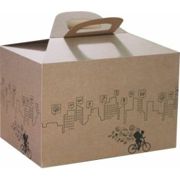 Boîte carton vente à emporter - par 25