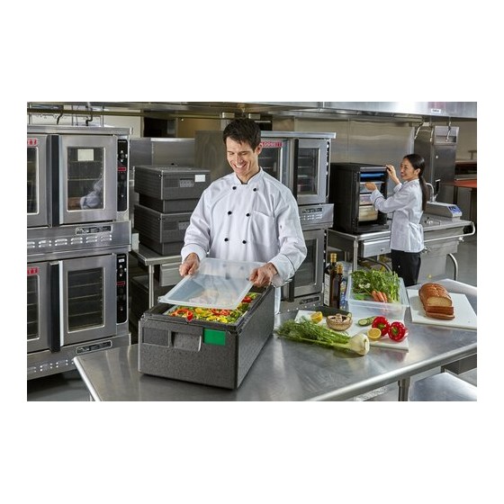 Conteneur isotherme Cam GoBox Cambro ouverture dessus 35,5 L