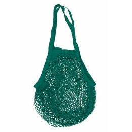 Sac filet coton bleu jaune noir corail 50x40cm /24