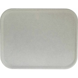 Plateau polyester Poly-One Nevada gris - par 20
