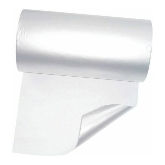 Papier thermoscellable aluminium 92 g/m² bobine 35 cm x 305 m - par 10 kg