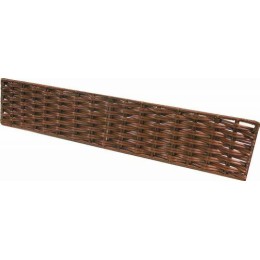 Réglette séparatrice couleur chocolat 50 x 1 x 10 cm