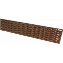 Réglette séparatrice couleur chocolat 50 x 1 x 10 cm