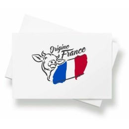 Papier paraffiné 1 face bleu blanc rouge 25 x 32,5 cm /10kg