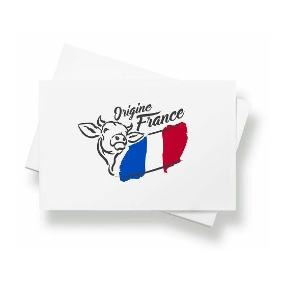 Papier paraffiné 1 face "Origine France" 50 g/m² feuilles 32,5 x 25 cm - par 10 kg