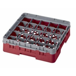 Casier 25 verres PP bordeaux Ø 8,70 cm H 9,20 cm