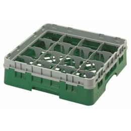 Casier 16 verres PP  vert Ø 11,1 cm H 9,2 cm