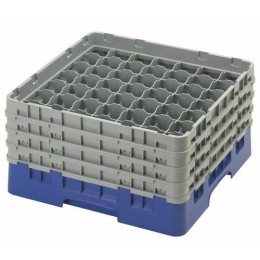 Casier 49 verres PP bleu marine Ø 6,2 cm H 21,5 cm