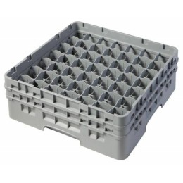 Casier 49 verres PP gris Ø 6,2 cm H 13,30 cm