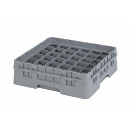 Casier 36 verres PP gris Ø 7,3 cm H 9,2 cm