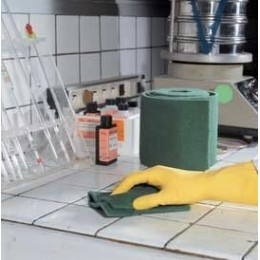 Rouleau abrasif découplable Mercury 35 vert 15 cm x 3 m 