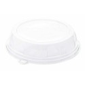 Couvercle en rPET pour assiette ronde Ø 26 cm - par 126