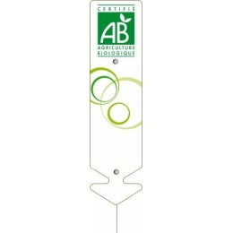 Étiquette flèche "Bio" 22 cm - par 5
