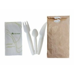Kit de couvert en papier 4 en 1 /250