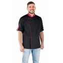 Veste manche longues noire / framboise Balthazar S