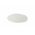 Couvercle plastique transparent pour boîte ronde plastique noire 300 ml - par 450