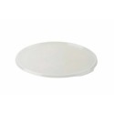 Couvercle plastique transparent pour boîte ronde plastique noire 1150 ml - par 200
