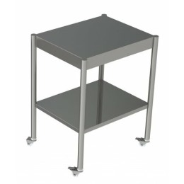 Table multi-services inox sur roues