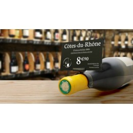 Bague porte étiquette pour bouteille - par 10