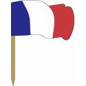 Pique drapeau France 65 mm - par 144