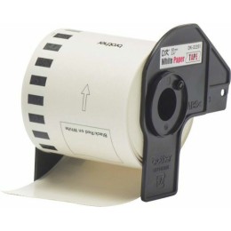 Ruban adhésif DK 22251 rouge et noir 6,2 cm x 15,24 m