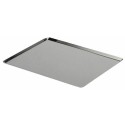Plaque à bords pinces inox GN1/1 53 x 32,5 cm