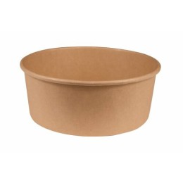 Bol salade kraft brun 1100 ml - par 50