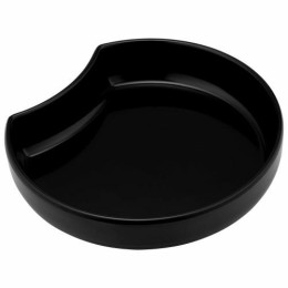 Saladier Crescent noir mélamine 30 x 27,8 x 6,3 cm 3 L