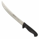 Couteau de boucher courbé alvéolé 2900 noir Arcos 25 cm