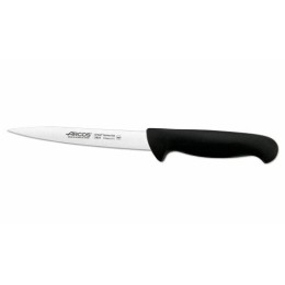 Couteau à filet de sole flexible noir 17 cm