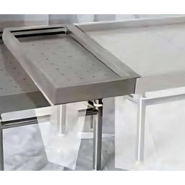 Rallonge latérale pour étal poissonnerie