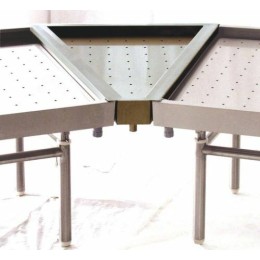 Grille de fond pour rallonge étal poissonnerie