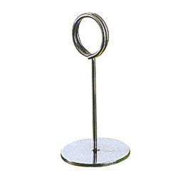 Porte étiquette inox à pied 7 cm - par 10