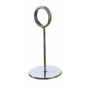 Porte étiquette inox à pied 7 cm - par 10