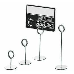 Porte étiquette inox à pied 7 cm - par 10