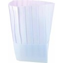 Toque de cuisine jetable sans coiffe en viscose - par 10