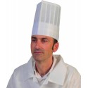 Toque de cuisine jetable avec coiffe en viscose - par 10