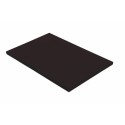Planche de découpe PEHD noire 40 x 30 x 2 cm