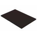 Planche de découpe PEHD noire 60 x 40 x 2 cm