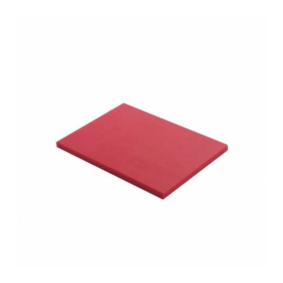 Planche de découpe PEHD rouge 53 x 32,5 x 2 cm Planche de découpe PEHD rouge 53 x 32,5 x 2 cm