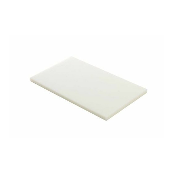 Planche de découpe PEHD blanche 120 x 60 x 2,5 cm Planche de découpe PEHD blanche 120 x 60 x 2,5 cm