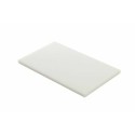Planche de découpe PEHD blanche 140 x 60 x 2,5 cm