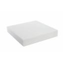 Billot blanc PEHD 40 x 40 x 10 cm