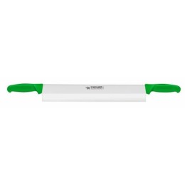 Couteau à fromage 2 mains Fischer vert 40 cm
